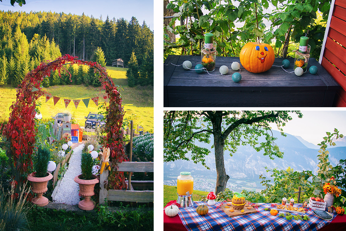 4 herbst garten terasse lucinacucina lucinaslife hausegg haimingerberg herbstparty kuerbis