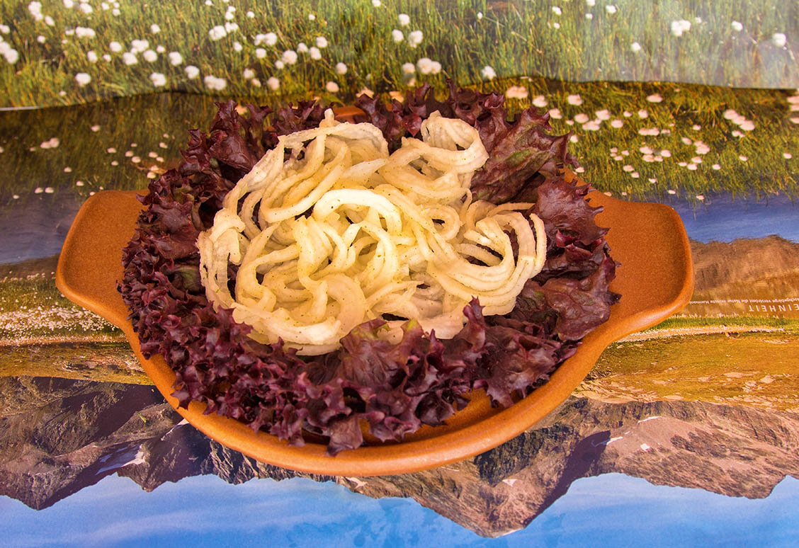 29 lollorosso salat rezept gesund gartensalat sommersalat lucina cucina