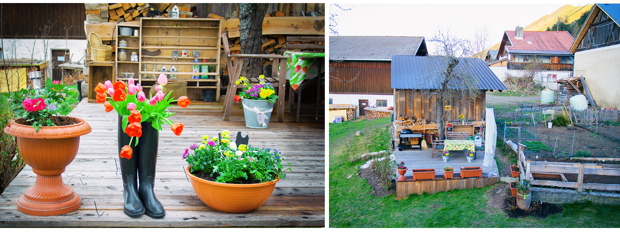 2 haimingerberg hausegg ferienwohnungen landleben tirol austria tyrol lucinaslife lucinacucina garten ostern fruehling spring