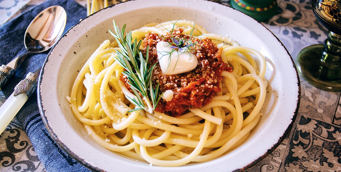 Bucatini_mit_Gemuesesugo Bucatini_mit_Gemuesesugo
